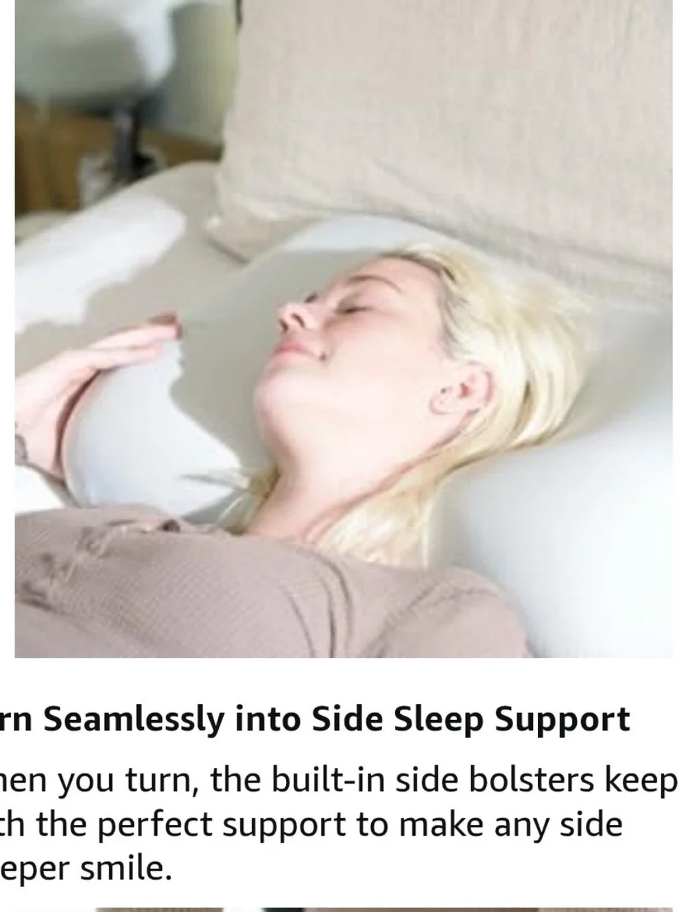 Cushion Lab Deep Sleep Pillow - 1 Pack, Calm Grey